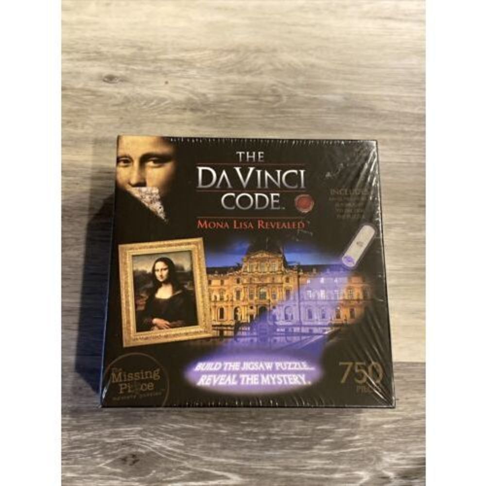 New Da Vinci Code: The Rosslyn Chapel Revealed 750-Piece Mystery Jigsaw Puzzle